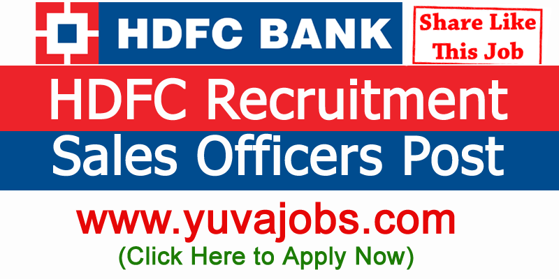 Hdfc bank job openings in bangalore