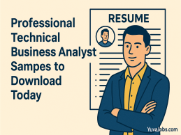 technical business analyst resume sample download in PDF & Word