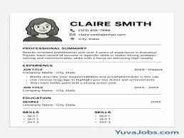 simple resume format pdf download – easy, professional template ready to use