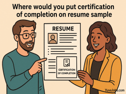 where would you put certification of completion on resume sample guide