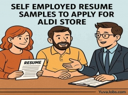 Self employed resume samples to apply for Aldi store roles