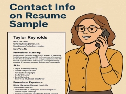 Contact Info on Resume Sample: Best Examples and Tips