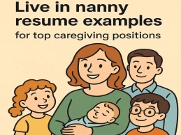Live in nanny resume examples for top caregiving positions