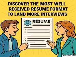 Most well recieved resume format for job seekers in 2025