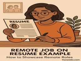 remote job on resume example: how to showcase remote roles