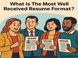 what is the most well recieved resume format for job seekers in 2025