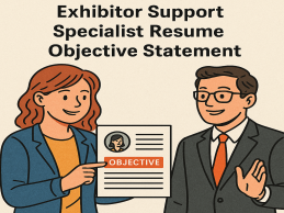 example of a exhibitor support specialist objective for a resume