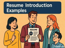Resume Introduction Examples for Job-Winning Resumes