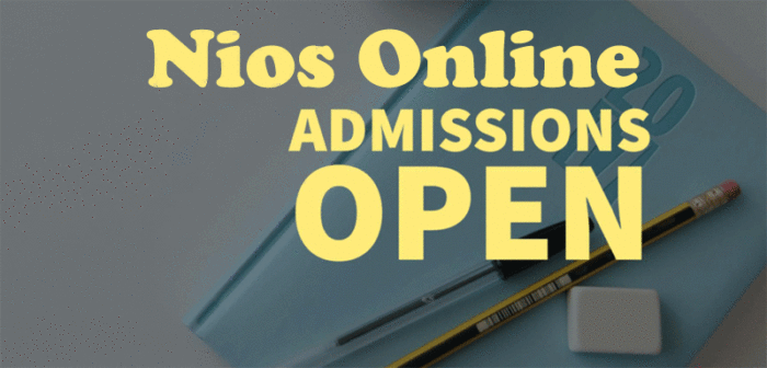 Nios-Online-Admission