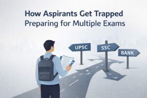 How Aspirants Get Trapped Preparing for Multiple Exams