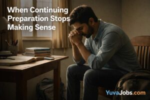 When Continuing Preparation Stops Making Sense