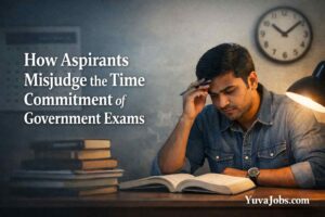 How Aspirants Misjudge Govt Exam Preparation Time
