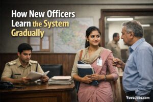 How New Officers Learn the System Gradually