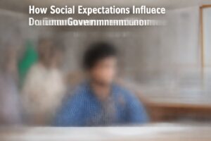 How Social Expectations Influence Government Job Choices
