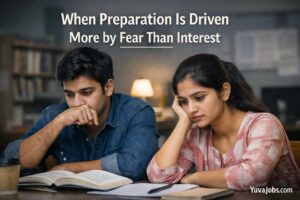 When Preparation Is Driven More by Fear Than Interest