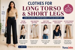 clothes for long torso and short legs
