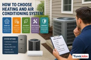 how to choose heating and air conditioning system