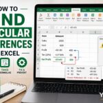 how to find circular references in excel