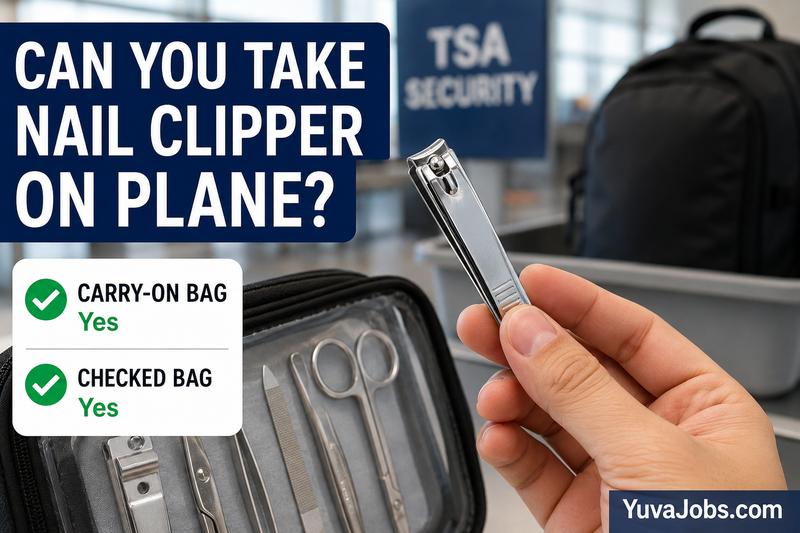 can you take nail clipper on plane