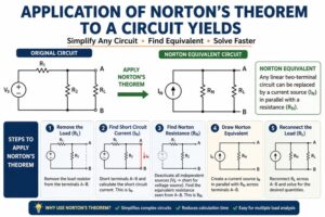 application of norton's theorem to a circuit yields