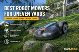 Any robot mower said to work well in uneven yards