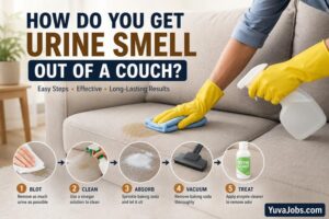 how do you get urine smell out of a couch