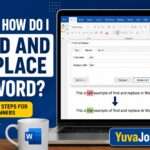how do i find and replace in word