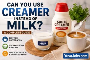 can you use creamer instead of milk