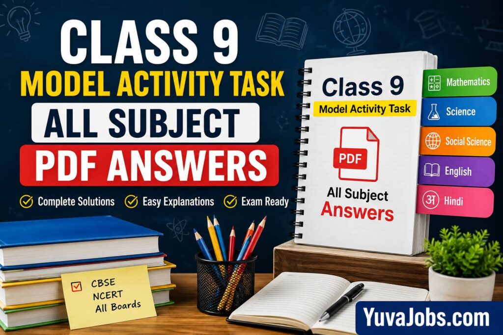 model activity task class 9 pdf all subject answer
