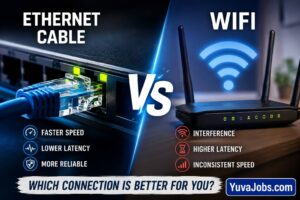 is a ethernet cable faster than wifi