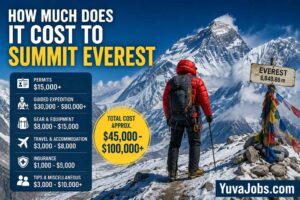 how much does it cost to summit everest