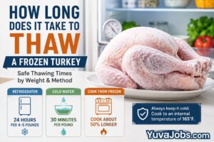 how long will it take to thaw a frozen turkey
