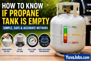 how to know if propane tank is empty