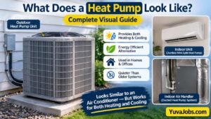 what does a heat pump look like