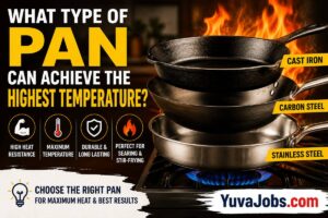 what type of pan can achieve the highest temperature