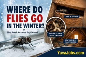 where do flies go in the winter