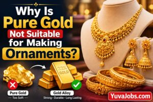 why is pure gold not suitable for making ornaments