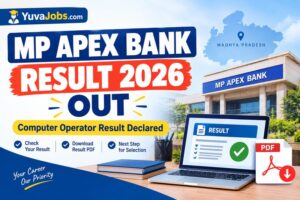 MP Apex Bank Result 2026 Computer Operator select list